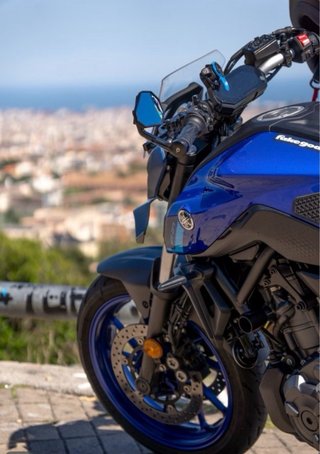 Yamaha MT-07 Naked Negra/Azul