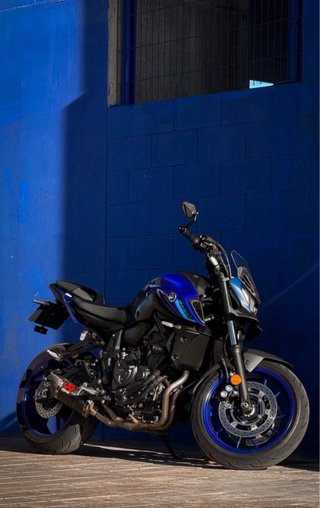 Yamaha MT-07 Naked Negra/Azul