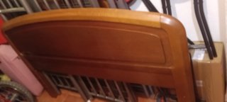 Cabecero de madera 135 cm
