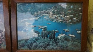 3 Cuadros Vintage Paisajes Italia 36x29cm