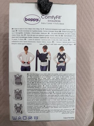 Mochila Porta Bebé Gris