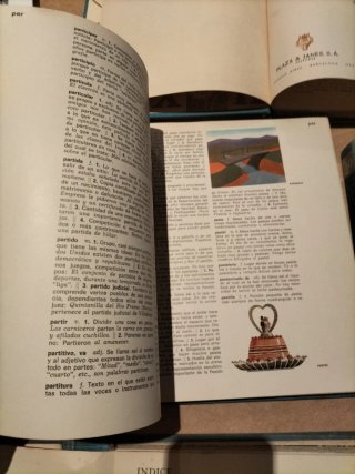 Diccionario infantil ilustrado antiguo