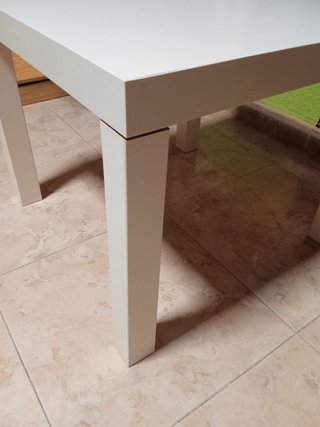 Mesita auxiliar LACK Ikea color blanco