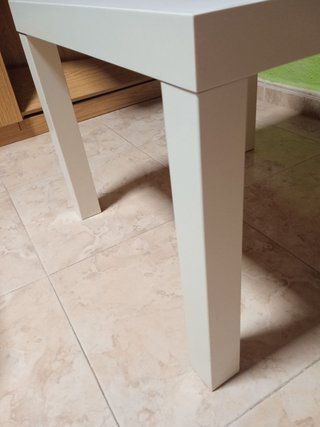 Mesita auxiliar LACK Ikea color blanco