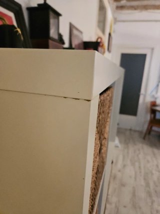 Mueble TV Lappland de Ikea blanco