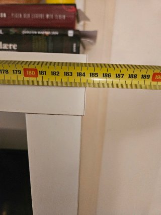 Mueble TV Lappland de Ikea blanco