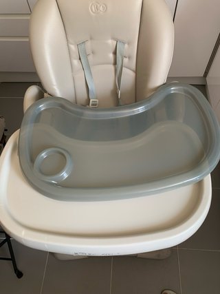 Trona Silla Comedor Bebé con Bandeja. Kinderkraft.