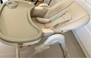 Trona Silla Comedor Bebé con Bandeja. Kinderkraft.
