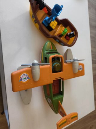 Playmobil Barco y Avión Explorador