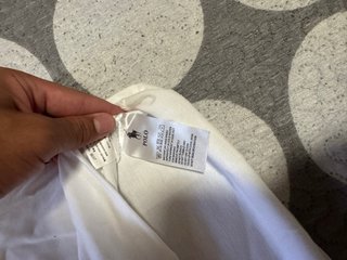 Camiseta Polo Ralph Lauren Blanca Talla M