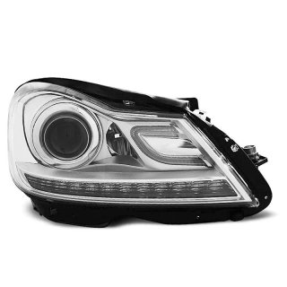 Faros delanteros Mercedes Clase C W204 tipo xenon