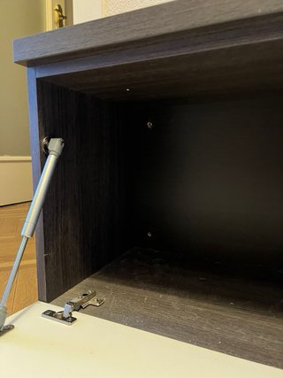 Mueble de Almacenamiento Marrón y Blanco