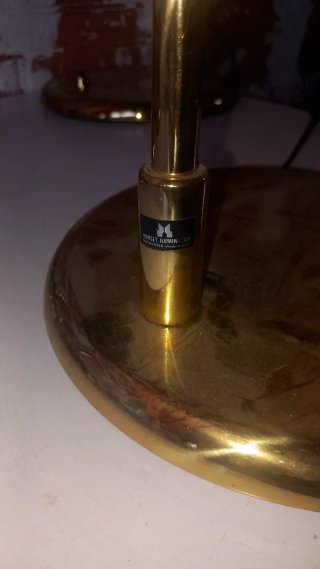 Lote 4 Lámparas Escritorio Vintage Latón MARSET