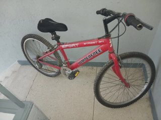 Bicicleta Roja JUMPERFREE SPORT 24