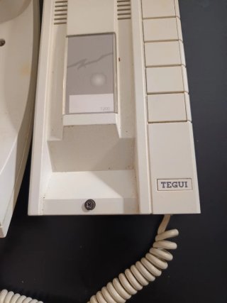 Telefonillo Tegui Blanco