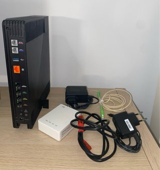 Router Livebox 6+ y ONT ZTE