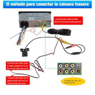 Radio Coche 1 DIN Pantalla Táctil CarPlay