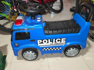 Coche Policía Niño Azul