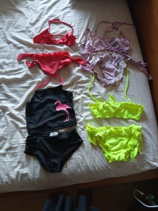 Bikini bambina 4 pezzi
