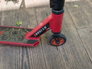 Patinete Boster Bestial Wolf Rojo