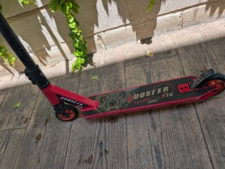 Patinete Boster Bestial Wolf Rojo