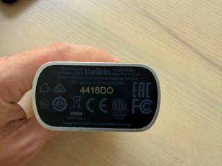 Belkin PowerBank USB-A and Apple Watch