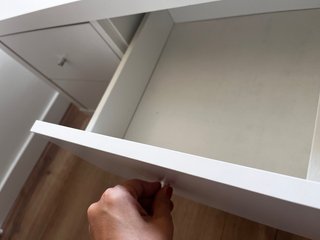 Mueble 4 cajones Ikea Kallax blanco
