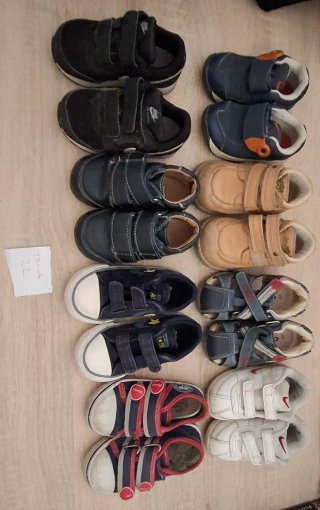 Lote Zapatos Niños Talla 22