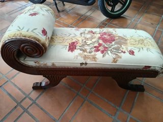 Diván estilo clásico floral