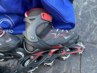 Patines Oxelo con protecciones