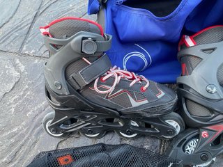 Patines Oxelo con protecciones