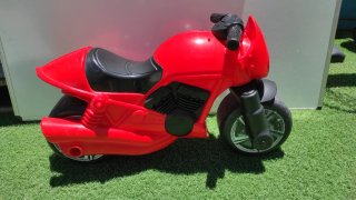 Correpasillos Moto Roja