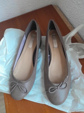 Manoletinas Sfera Talla 38 Beige