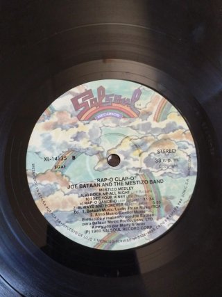 Vinilo Joe Bataan Rap-O Clap-O