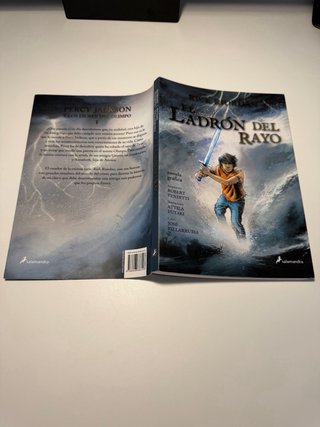 El ladrón del rayo. Novela gráfica / The Lightn...