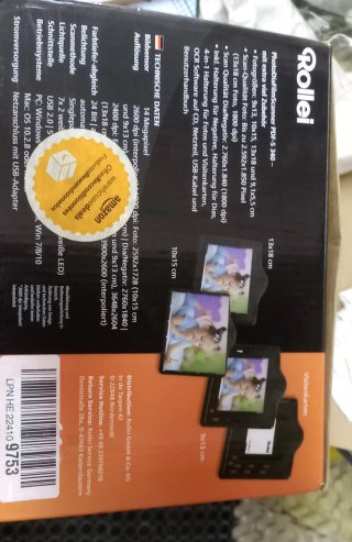 PhotoDiaFilmScànner PDF S 340