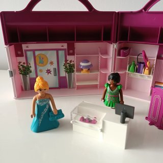 Playmobil Maletín Tienda Moda Muñecas