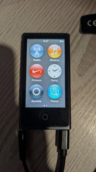 iPod Nano 7ª Gen Negro/Gris