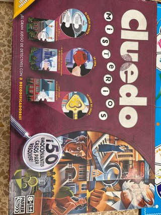 Cluedo Misterios Juego de Detectives Parker