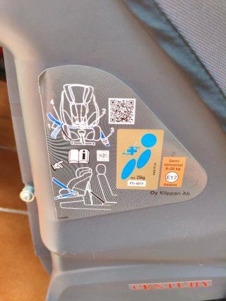 Silla coche Klippan contramarcha + espejo