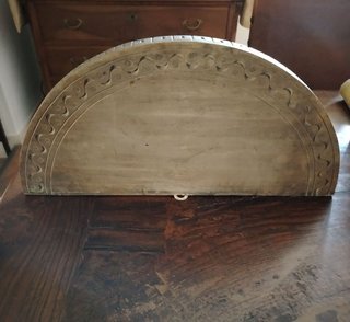 Mensola in legno massiccio vintage