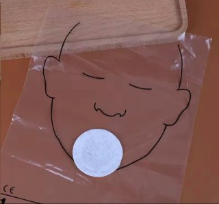 Maniquí Bebé para RCP con Bolsa+Rollo de máscaras.