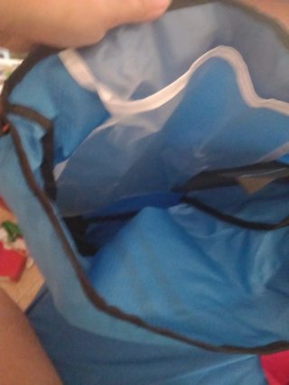 Mochila deportiva azul