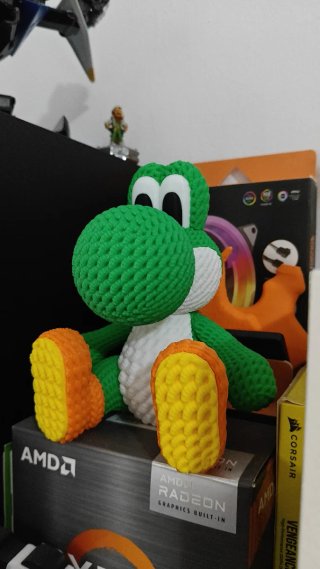 Yoshi tejido efecto bordado