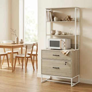 Mueble Archivador con Estantería