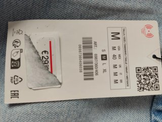 Camisa Vaquera Zara Man Talla M Nueva con etiqueta