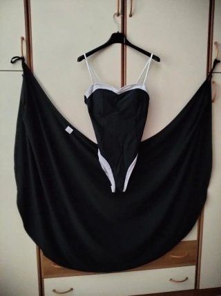 Costume da bagno donna nero e bianco