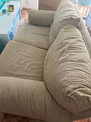 Sofá Cama Beige Casi Nuevo