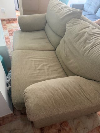 Sofá Cama Beige Casi Nuevo