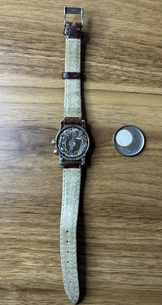 Timex Indiglo Donna Oro Cinturino Pelle Originale